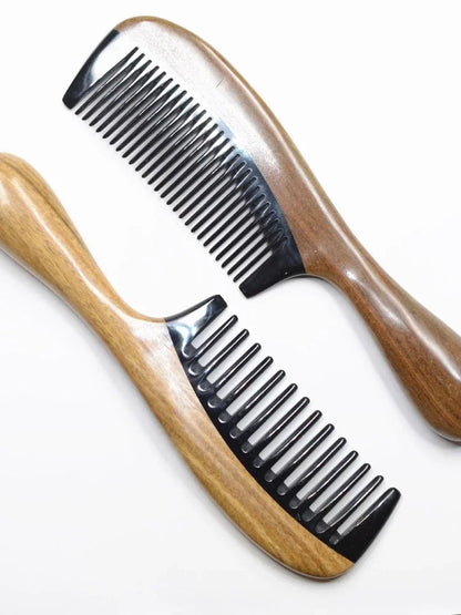 Sandalwood Drum Comb