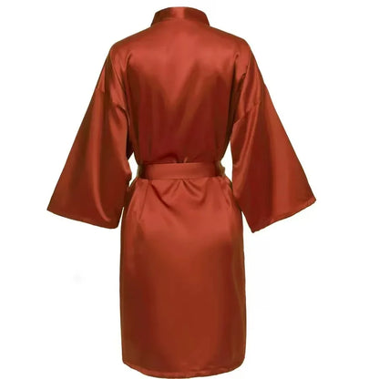 Personalized Satin Bridesmaid Robe