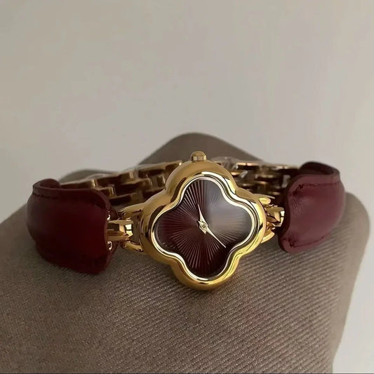 Fashion Flower Dial Women’s Watch