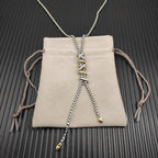 Sterling Silver Tassel Pendant Necklace