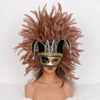 Feather Masquerade Party Mask