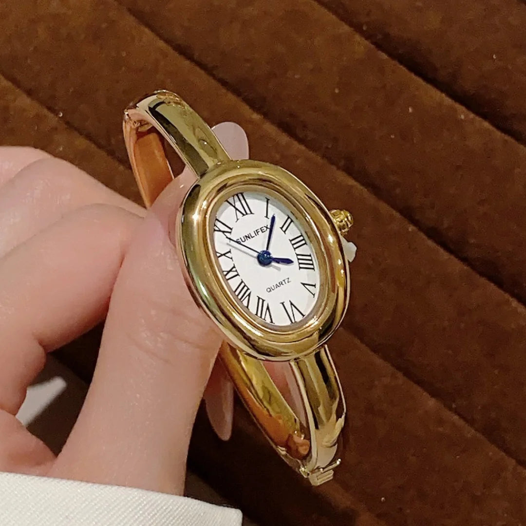 Oval Roman Watch