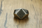 Mprainbow Square Signet Ring