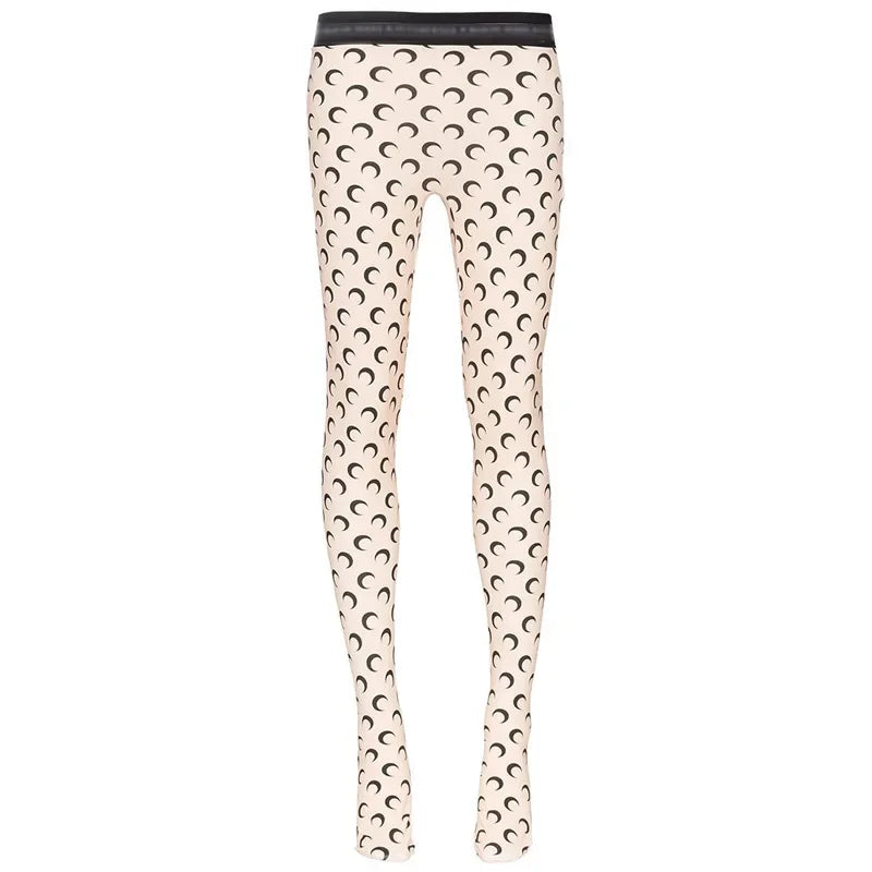 Thin Seamless Printed Leggings