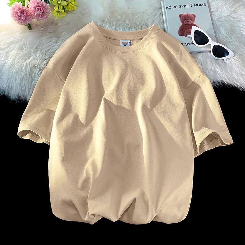 Oversized Cotton Casual Tee