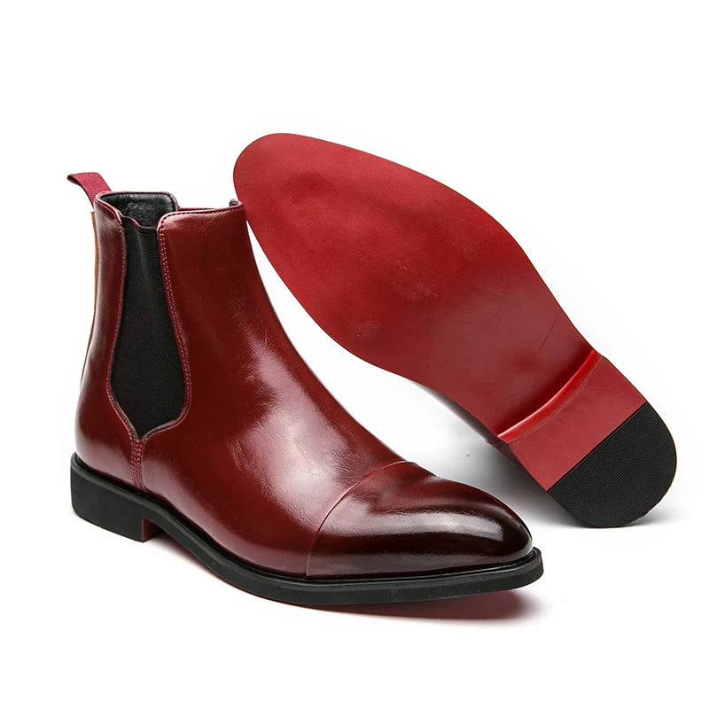Red Sole Chelsea Boots