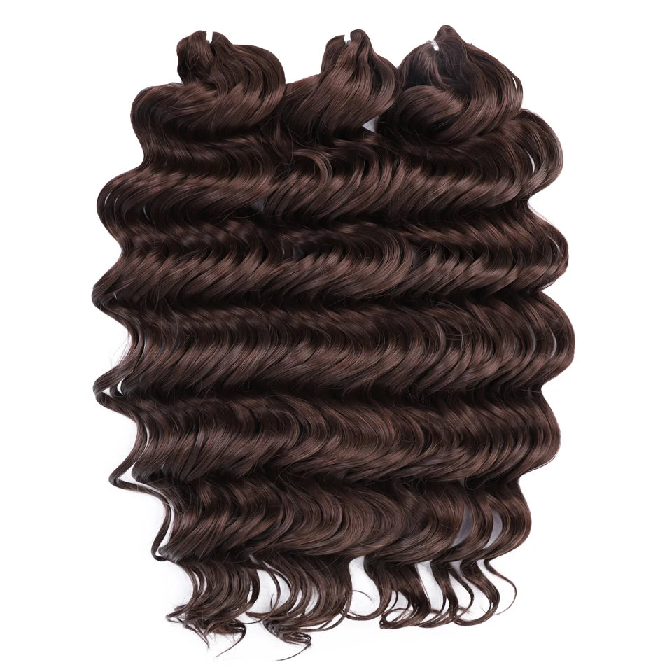 Deep Wave Hair Strands