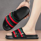 Satin One-Piece Indoor Slippers
