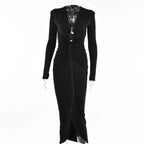 Elegant Pleated Bodycon Dress