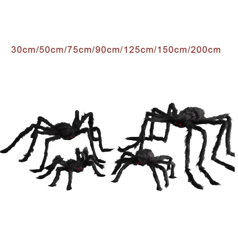 Halloween Giant Plush Spider Decoration