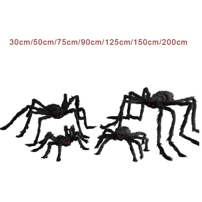 Halloween Giant Plush Spider Decoration
