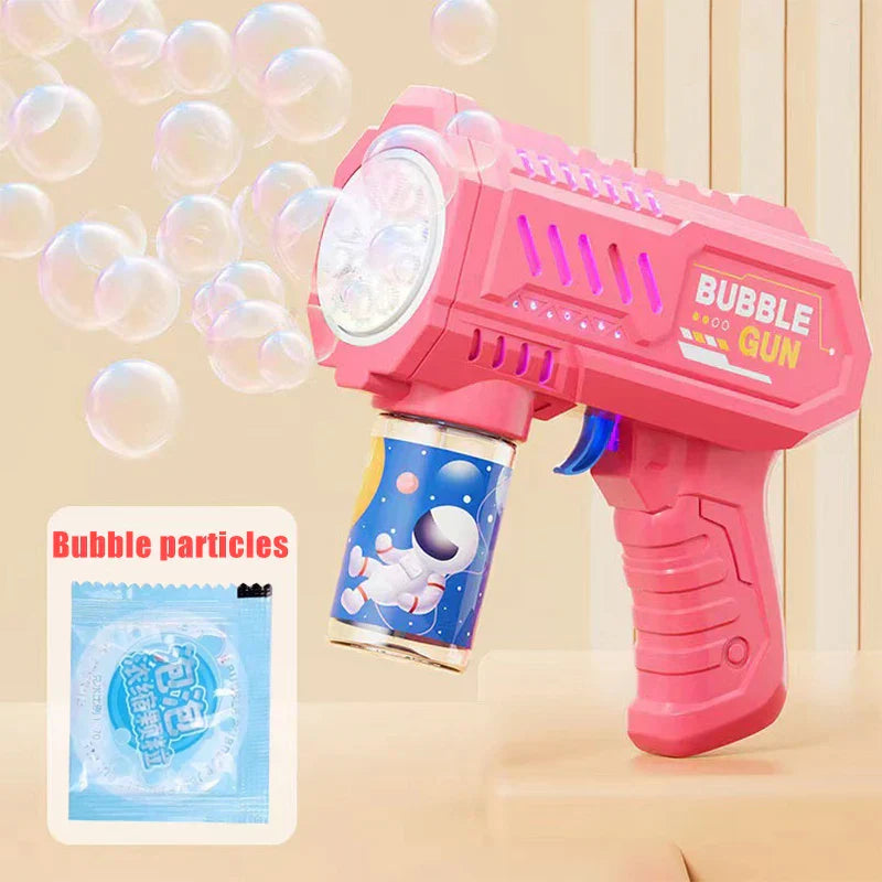 Automatic bubble gun