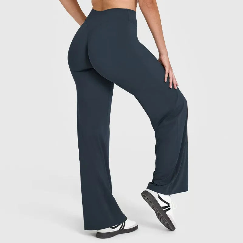 Naked-Feel Straight-Leg Yoga Pants