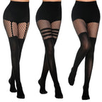 Black Suspender Style Tights