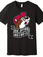 Cotton Sports Casual Printed T-Shirt
