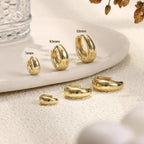 Classic Round Hoop Earrings