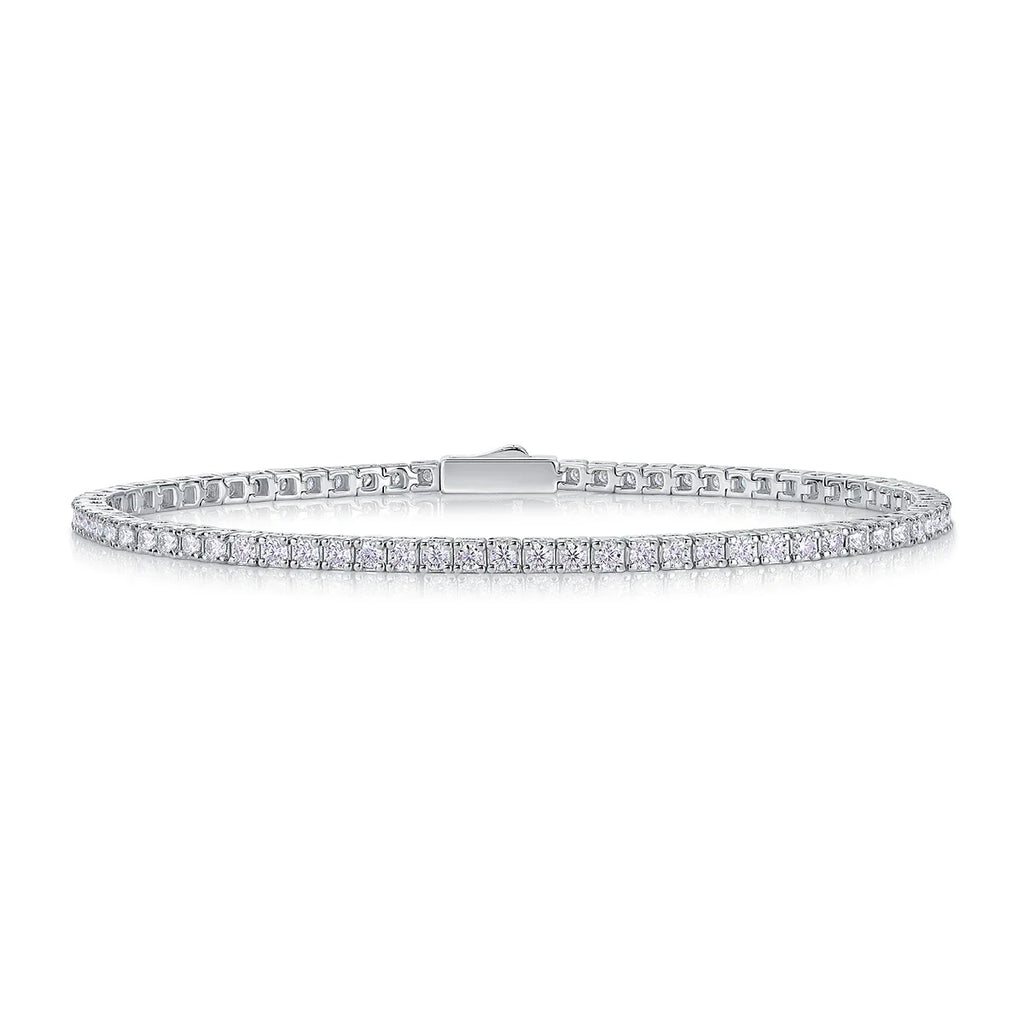 Elegant Moissanite Tennis Bracelet