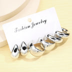 Chunky Gold Hoop Earrings
