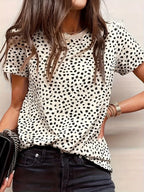 Leopard Print Oversized T-Shirt