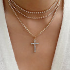 Multilevel Hip Hop Necklace