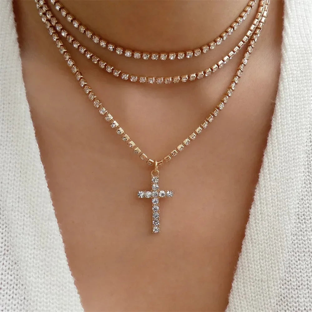 Multilevel Hip Hop Necklace