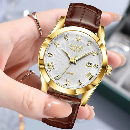 Luxury Women's Leather Watch