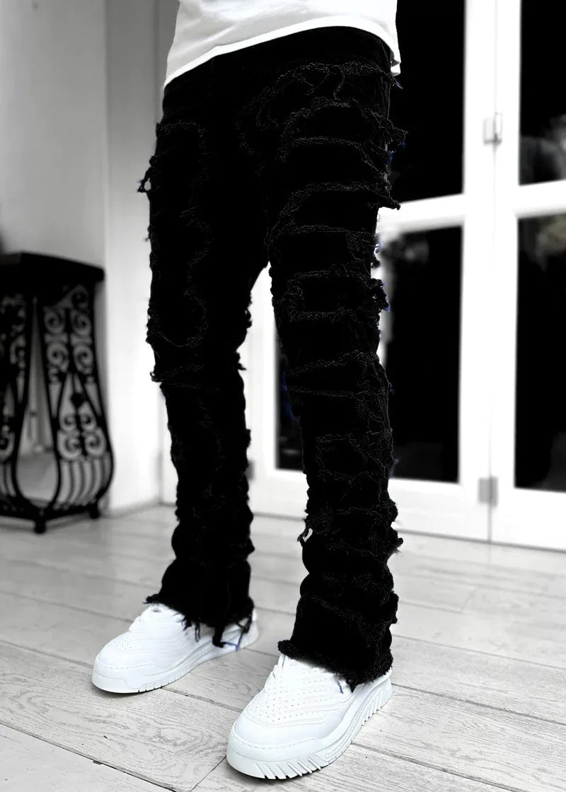 Regular Fit Stacked Denim