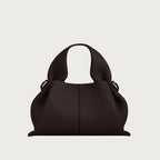 Pleated Leather Crossbody Bag