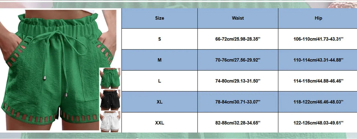 High Waist Beach Shorts