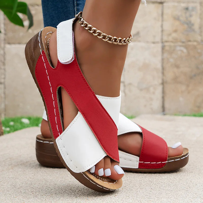 Soft Heeled Summer Sandals