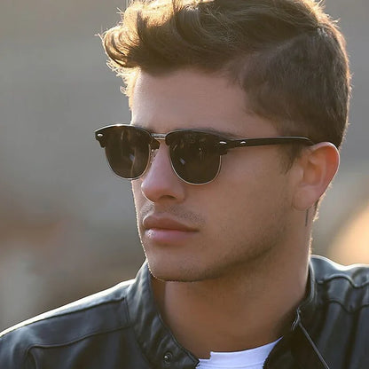 Retro square sunglasses