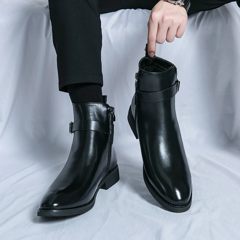 Waterproof Pointed Riding Boots