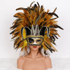Feather Masquerade Party Mask