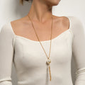 Vintage Pearl Tassel Necklace