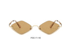 Luxury Polygonal Sunglasses Women