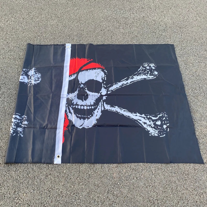 Skull and Crossbones Pirate Flag