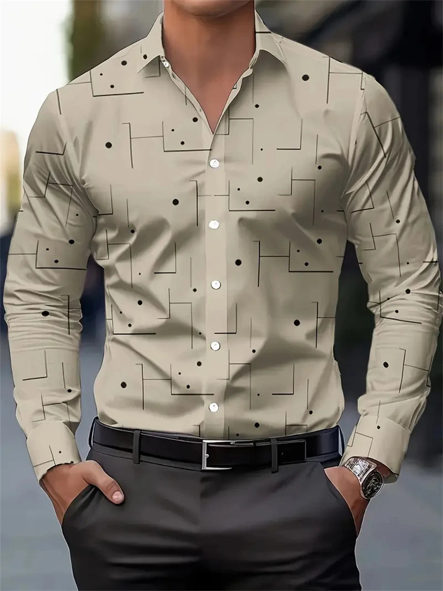 3D Print Casual Shirt