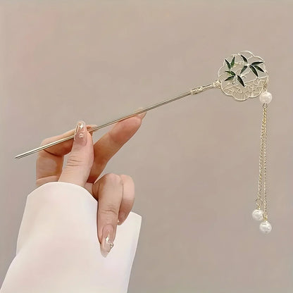 Floral Design Hair Stick