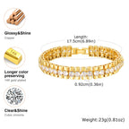 Gold Copper Chain Bracelet