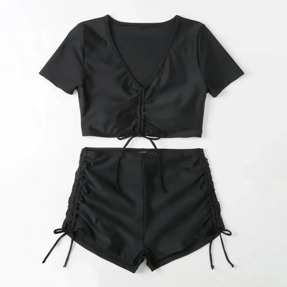 Women's V-Neck Bikini Set