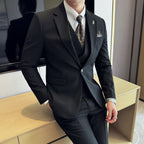 Luxury Stripe Korean Slim Tuxedo Set