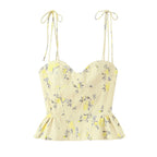 Floral Backless Camis