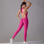 Nylon Solid Sleeveless True-To-Size Fit Shaping Bodysuit