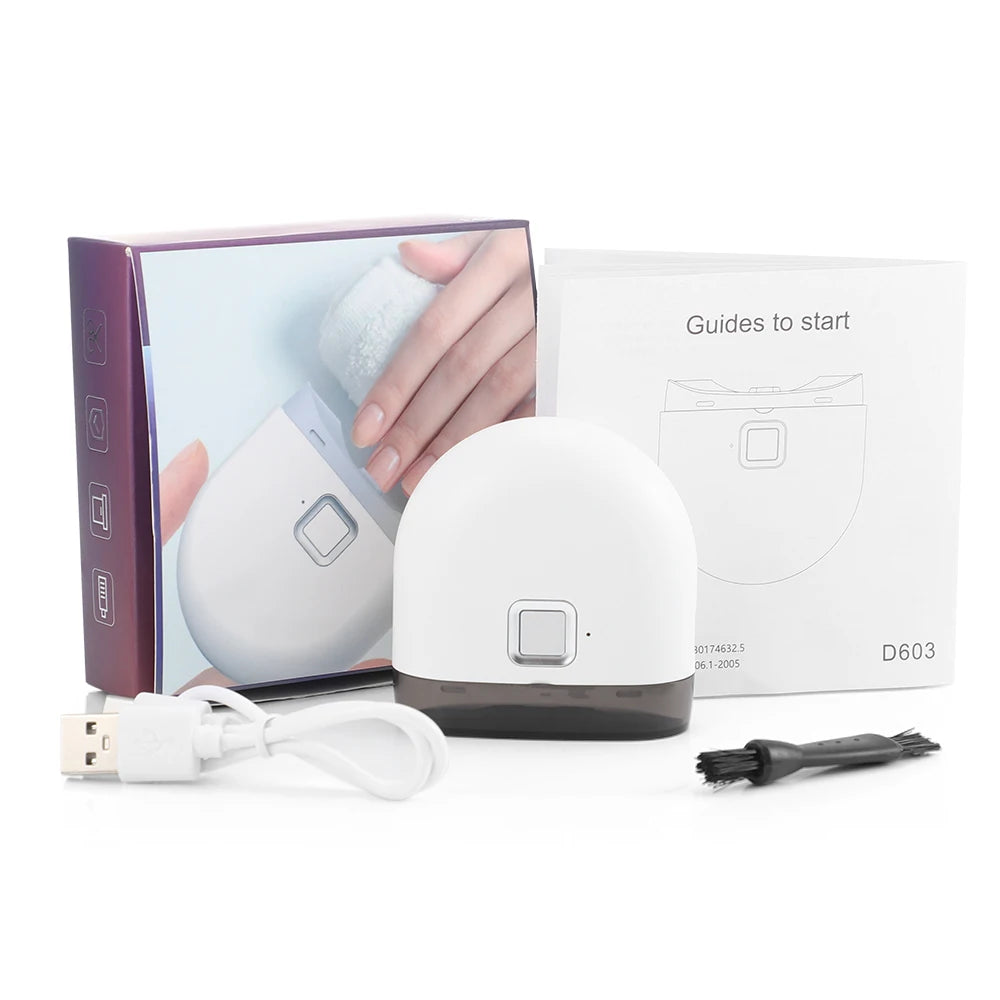 Electric Nail Cutter LED Light