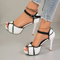 Top Sandals Fish Mouth Platform