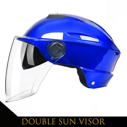 Unisex Half Face Motorcycle Helmet