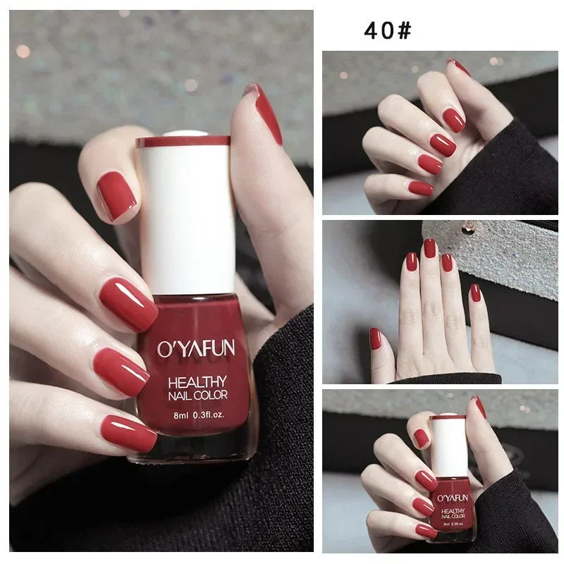 Matte Waterproof No-bake Nail Polish
