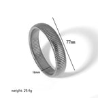 Gold Stainless Steel Bangle