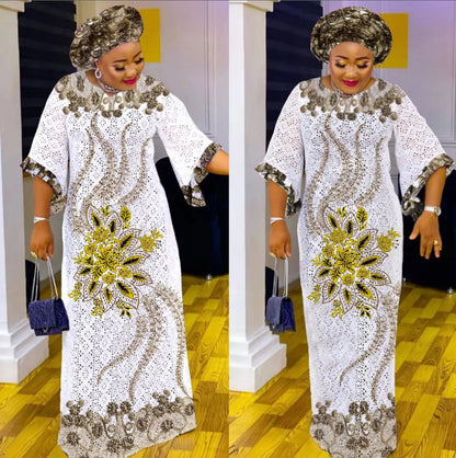 Elegant Kaftan Maxi Dress