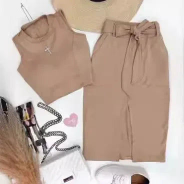 Women Bodycon Two Piece Set